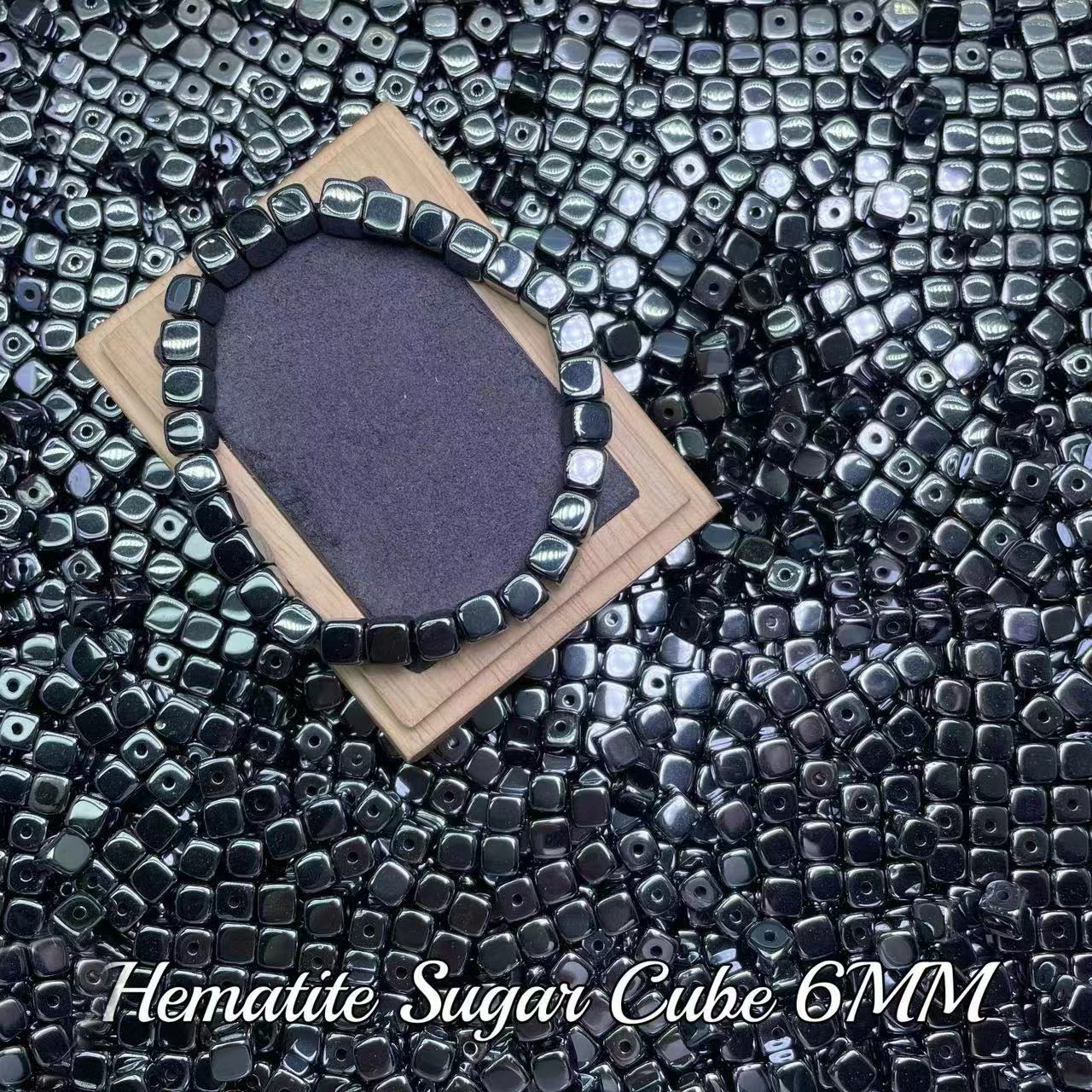 OFF Screen Hematite crystal bead_ 1 bowl