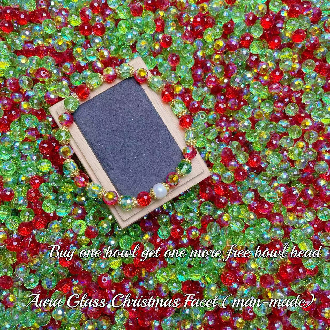 OFF Screen Christmas crystal bead_ 1 bowl