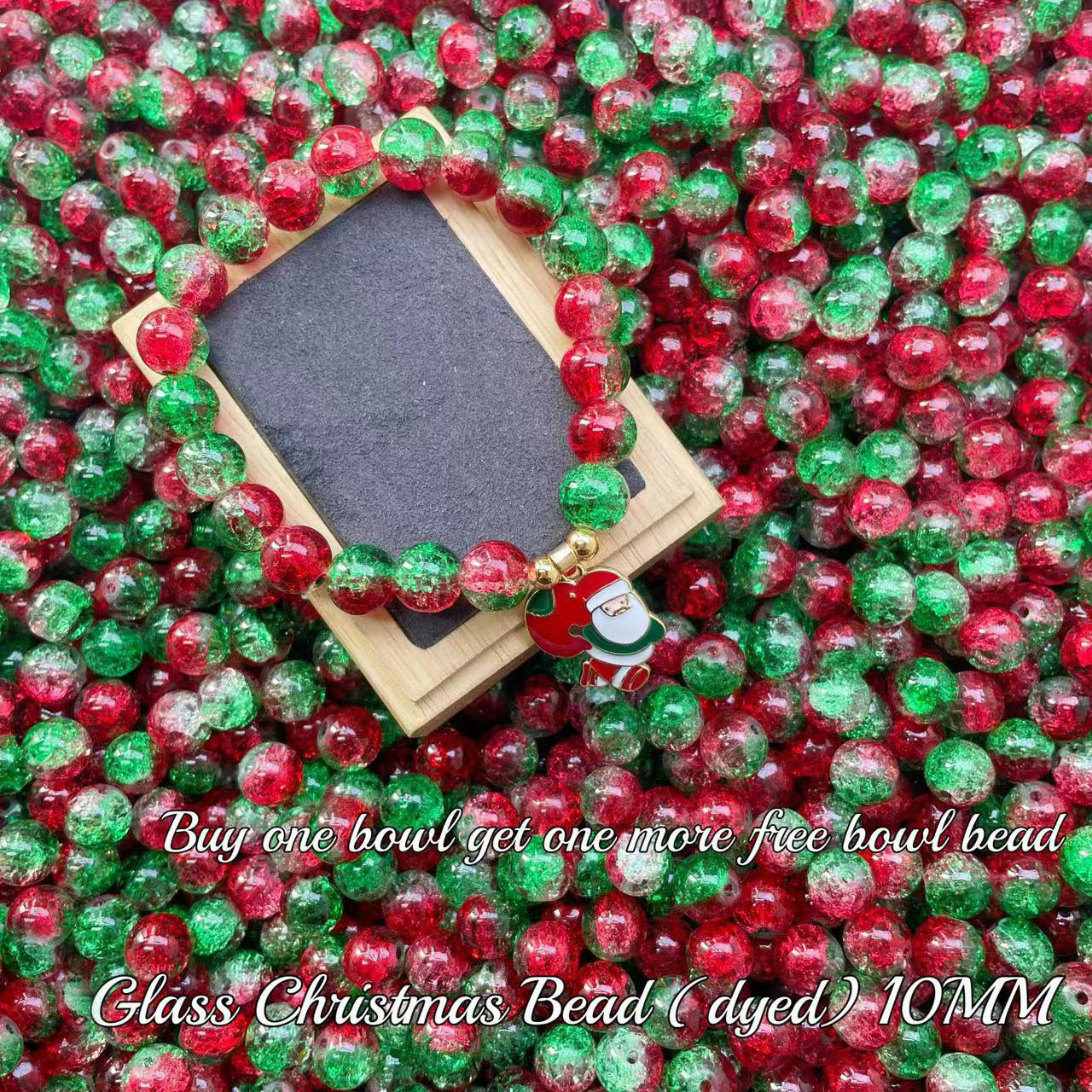 OFF Screen Christmas crystal bead_ 1 bowl