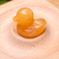 Honey Calcite carving 1pc