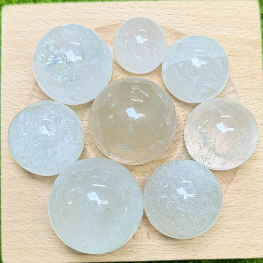 Clear quartz sphere 250g （6-9pcs）
