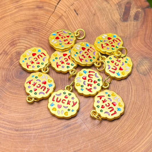 DIY Lucky cookie accessories 10pc