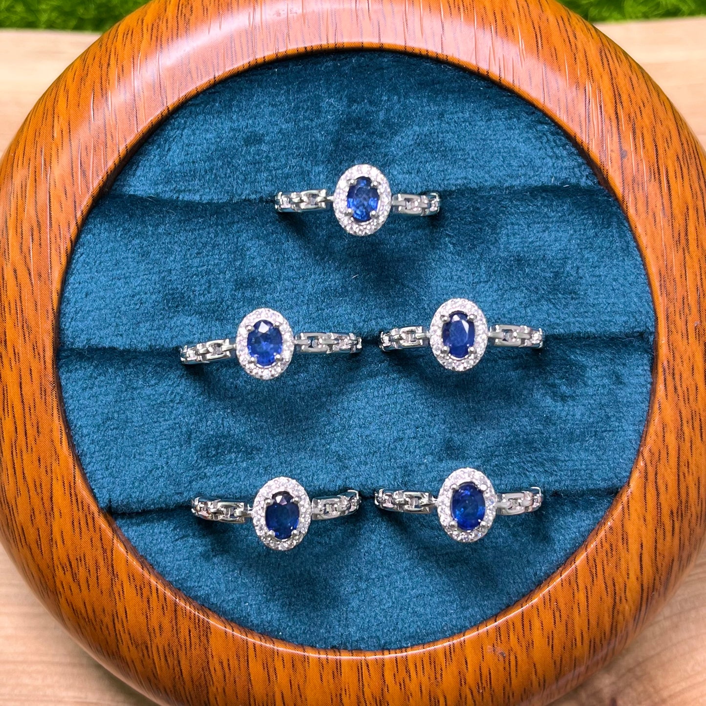 Sapphire Sterling Silver ring