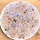 OFF Screen Agate crystal bead_ 1 bowl 8mm