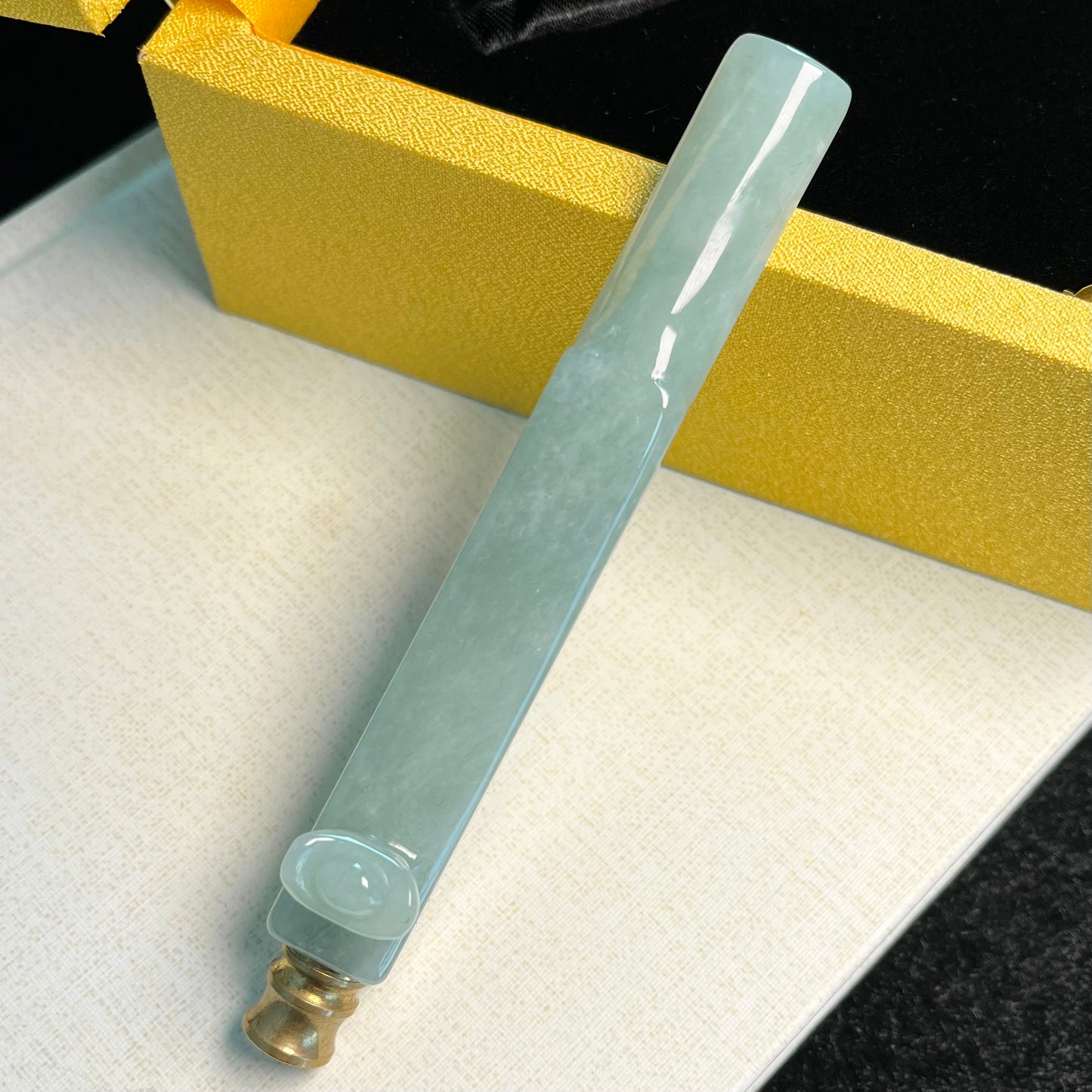 BF special Jadite Crystal pipe 11.1cm sophie