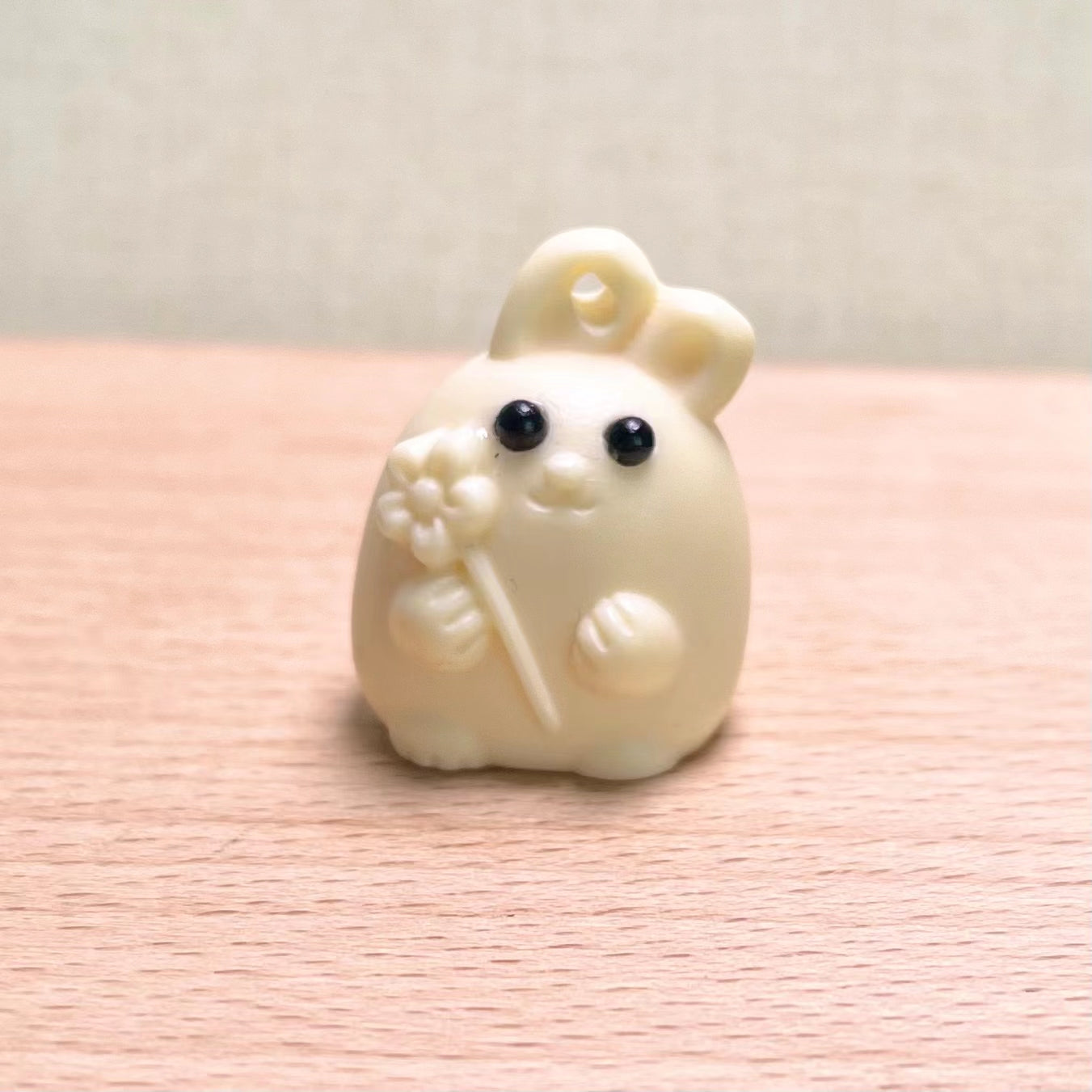 Ivory nut Bunny carving accessories